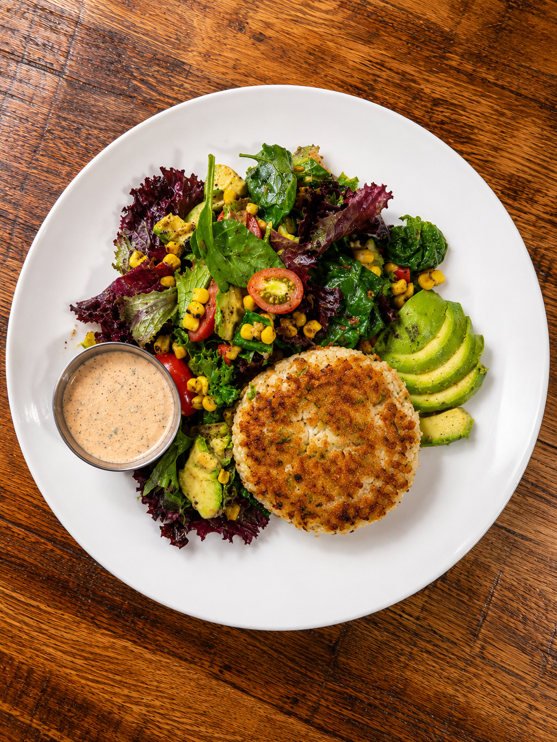 Crab Cake Salad